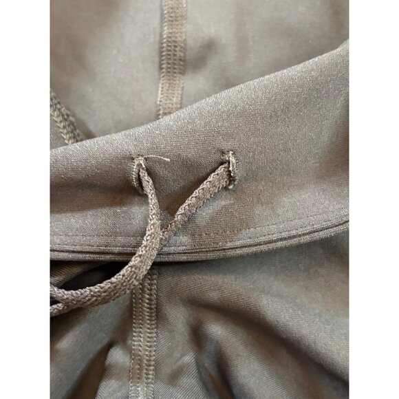 Under Armour Womens HeatGear Compression Zipper Leggings Black & Blue Size M - Picture 6 of 7